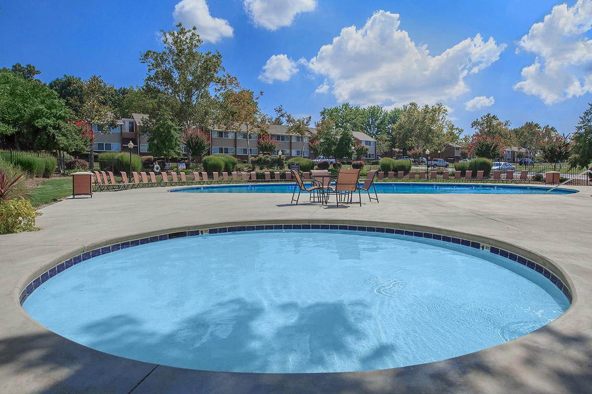 SHIMMERING SALTWATER SWIMMING POOL