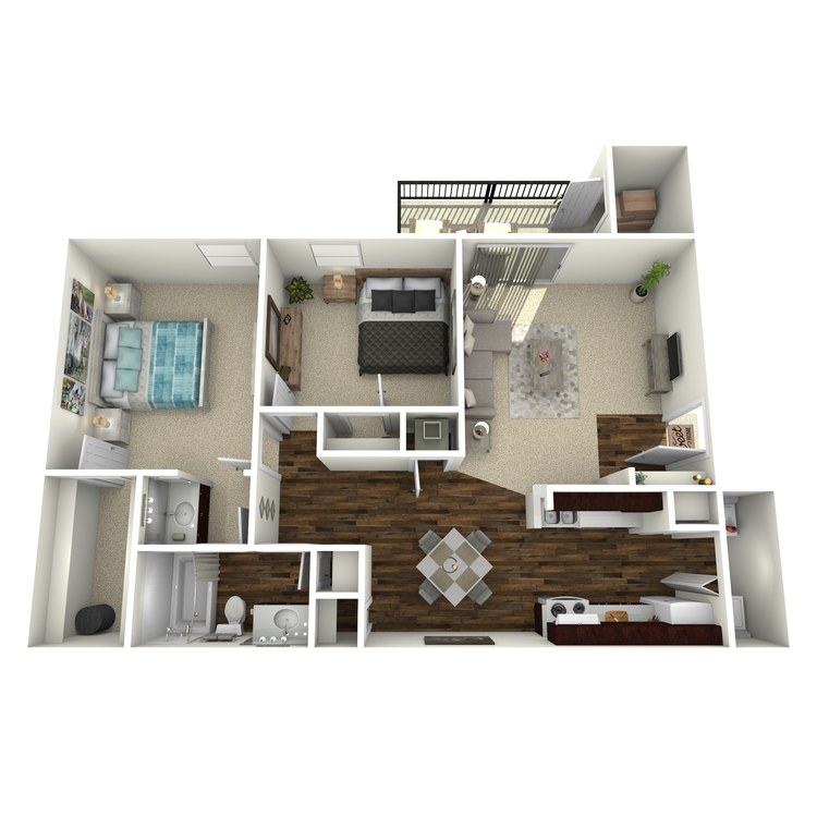 Floor plan image of B 2-1D