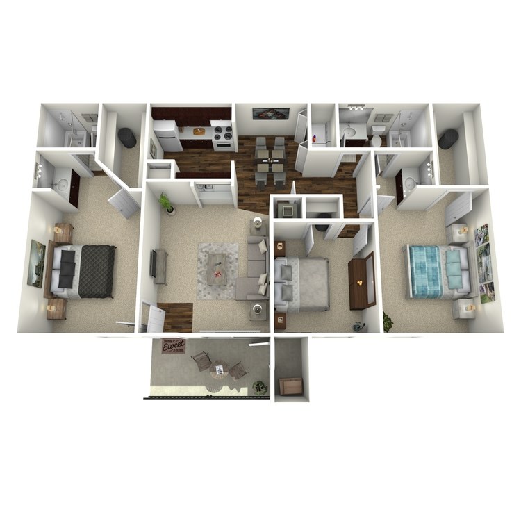 Floor plan image of B 3-2