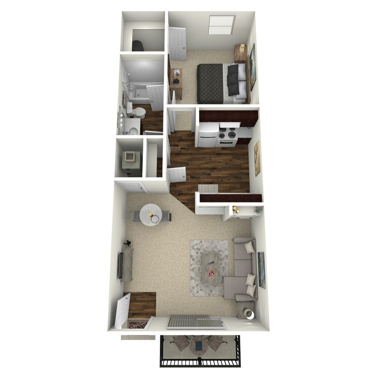 Floor plan image of A 1-1A