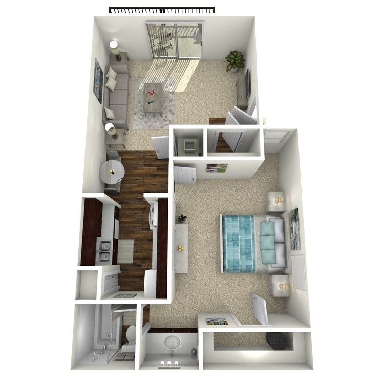 Floor plan image of A 1-1E