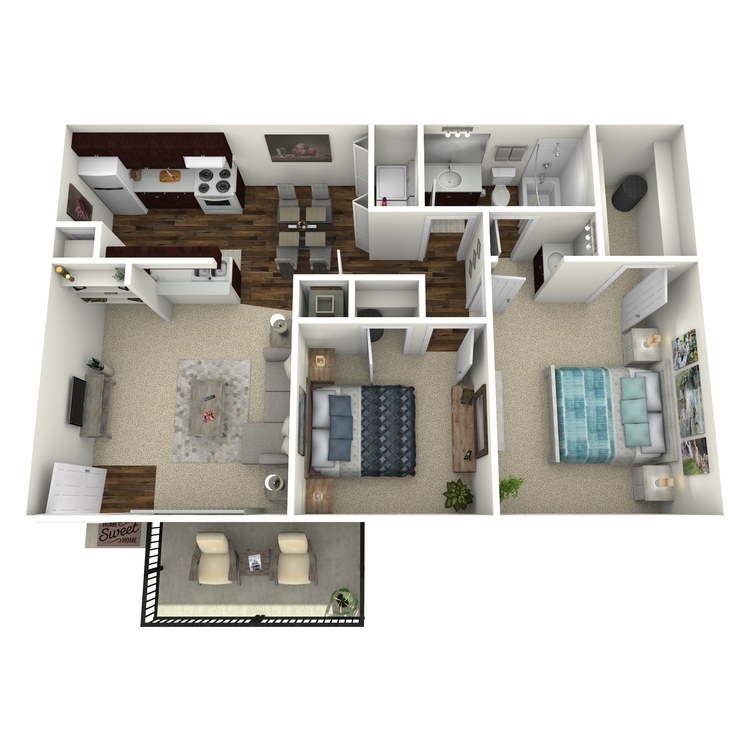 Floor plan image of B 2-1C
