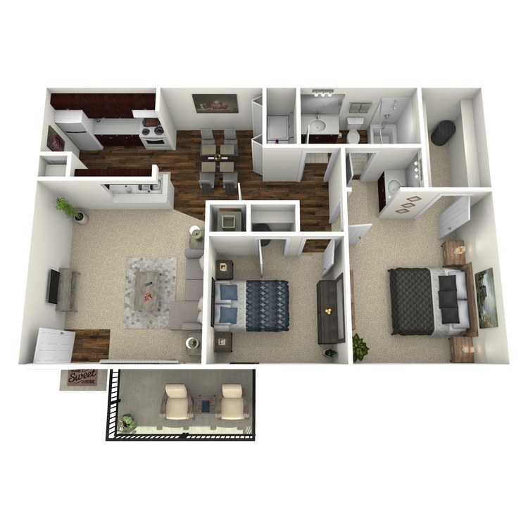 Floor plan image of A 2-1A