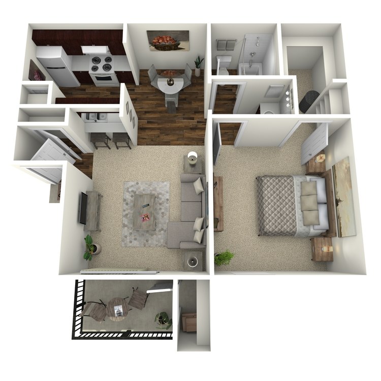 Floor plan image of B 1-1C