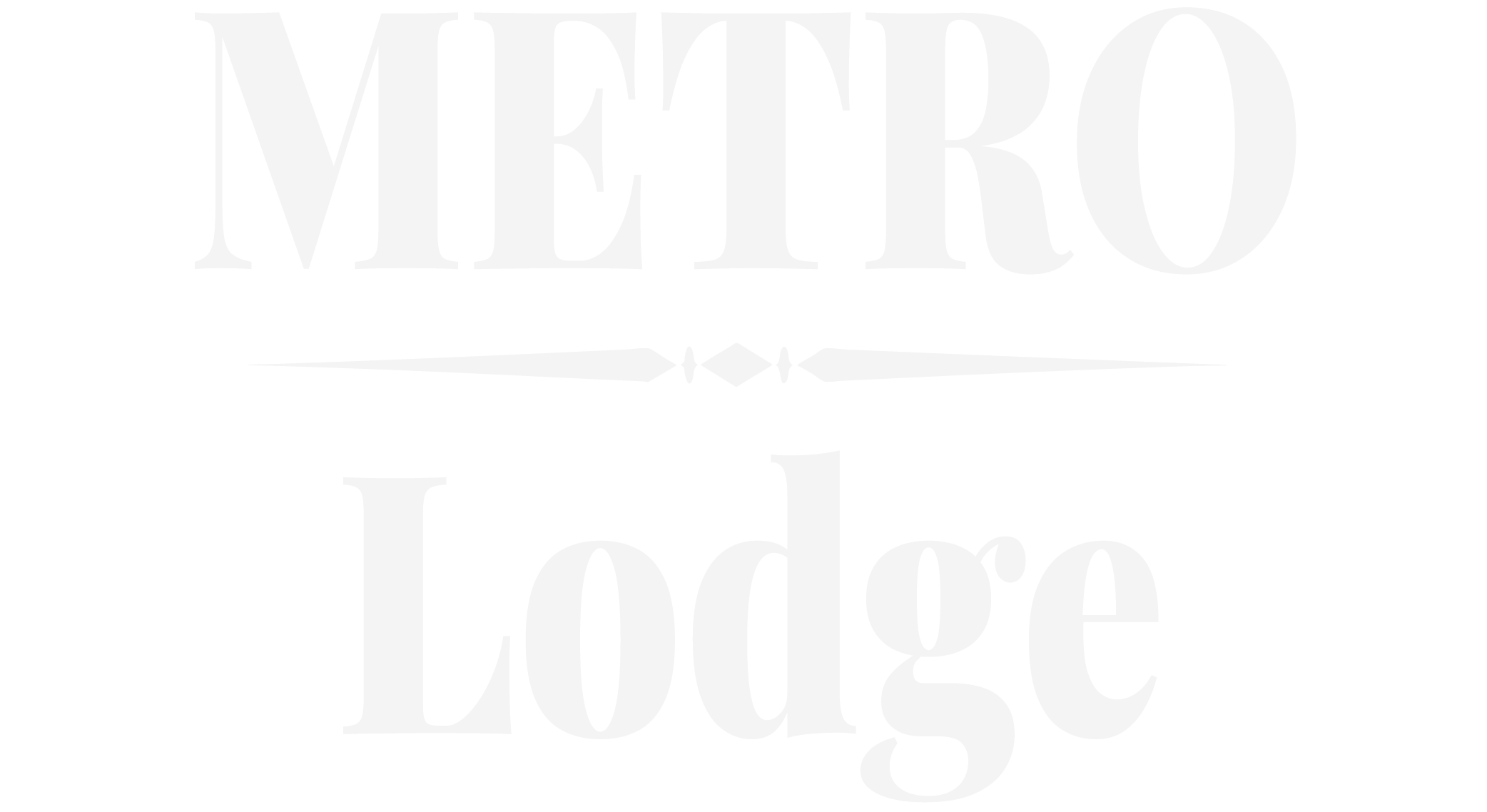 Metro Lodge ebrochure logo