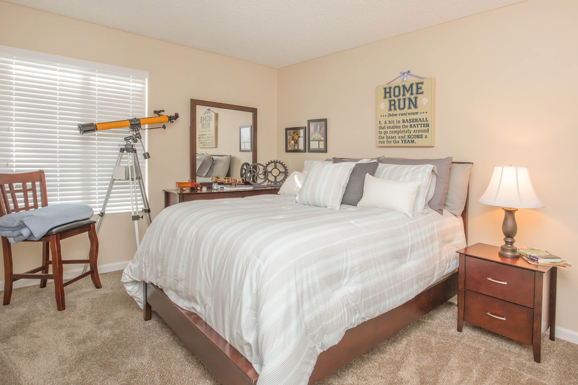 CARPETED BEDROOM FLOORS