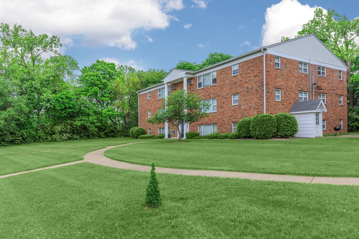 a large lawn in front of a house