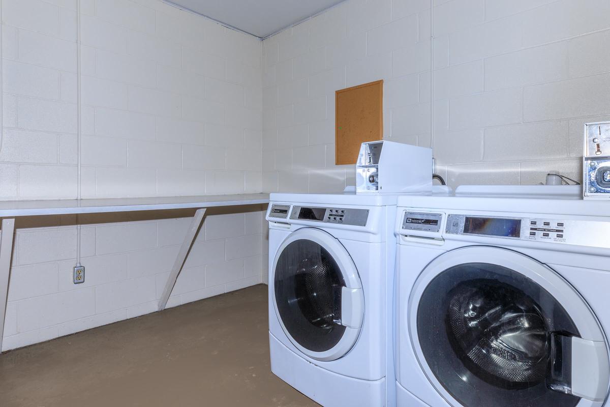 a washer in a kitchen