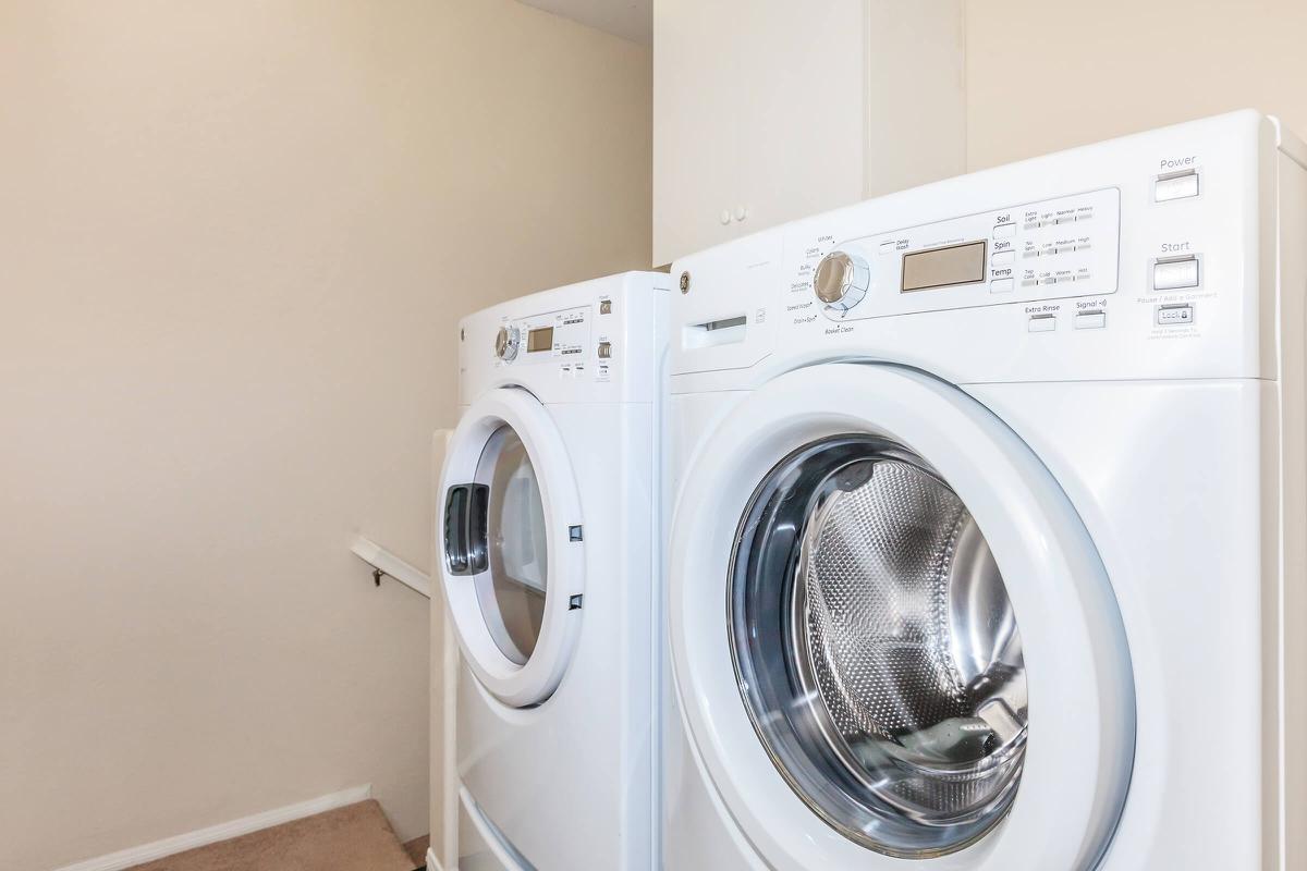 IN-HOME WASHER AND DRYER