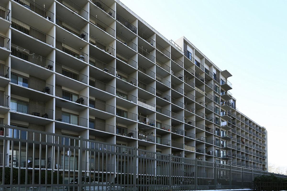 a tall building