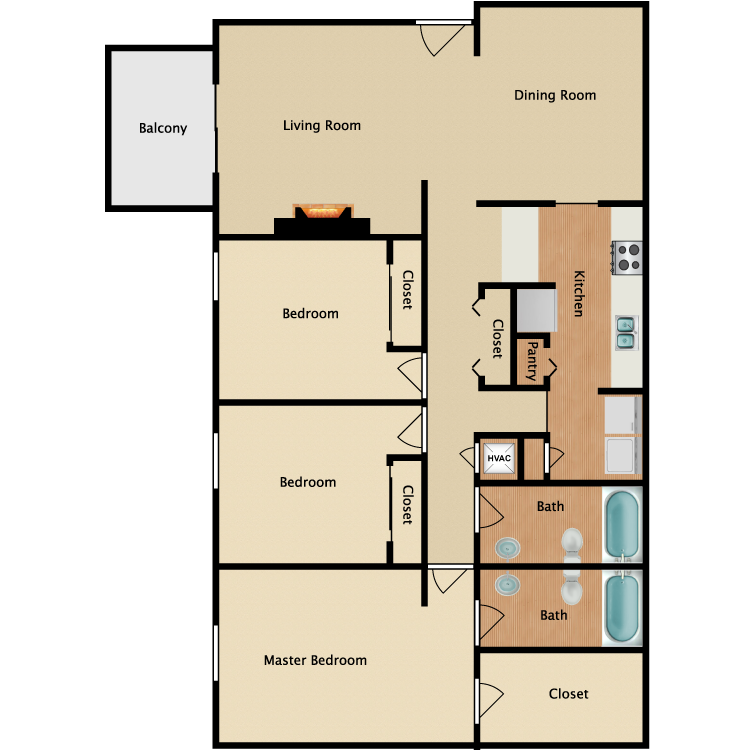 Floor plan image of Richmond