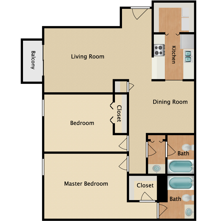 Floor plan image of Charleston