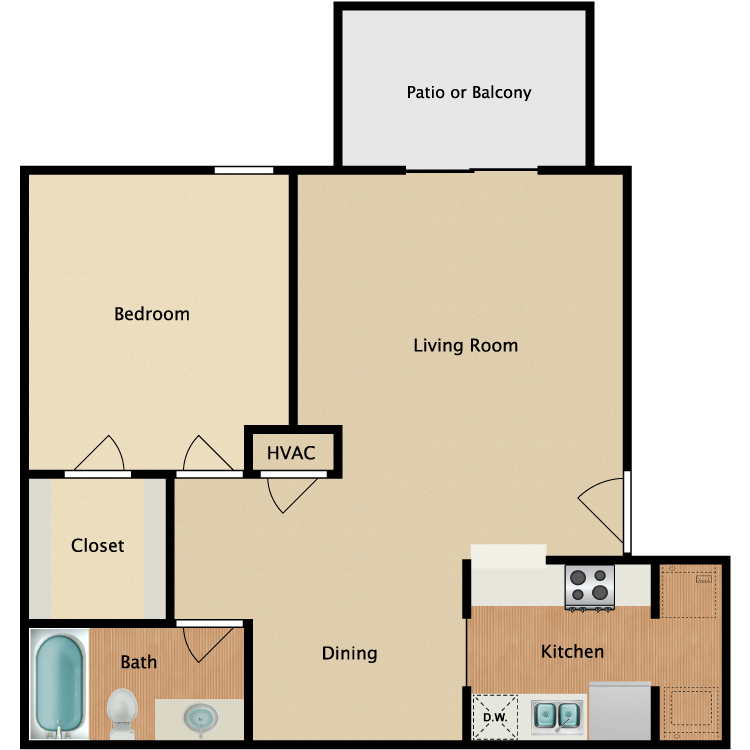 Floor plan image of Raleigh
