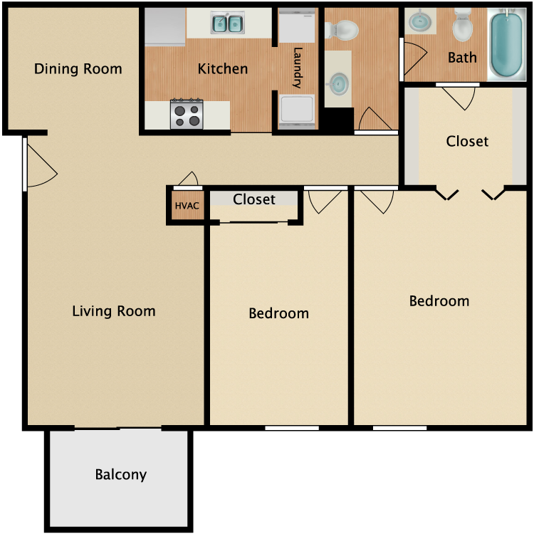 Floor plan image of Wilmington
