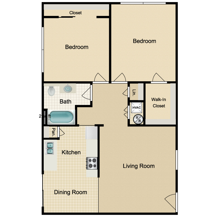 Floor plan image of Plan 3