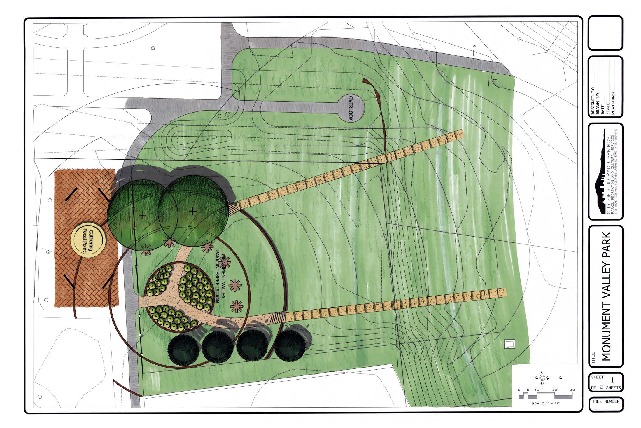 Proposed Mickelson Park Upgrade Plans