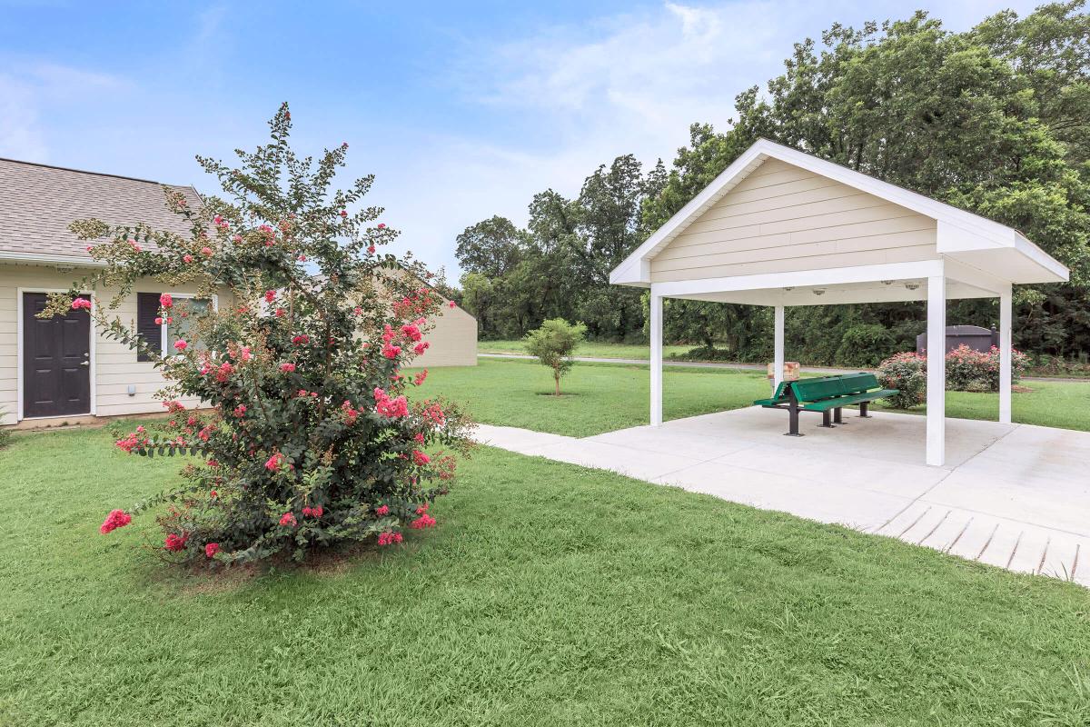 a large lawn in front of a house